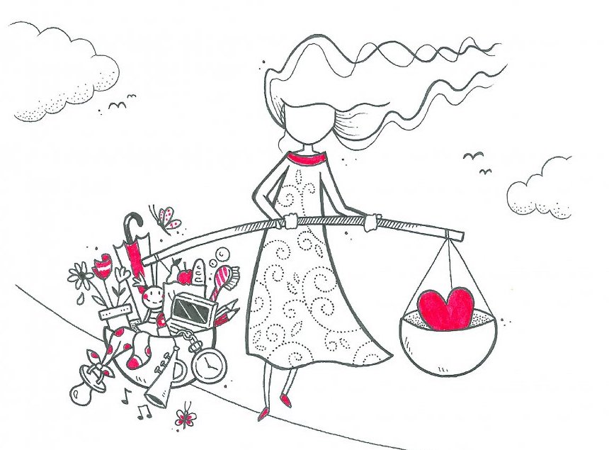 L’illustrazione della copertina del libro (Pamela Fumasoli)