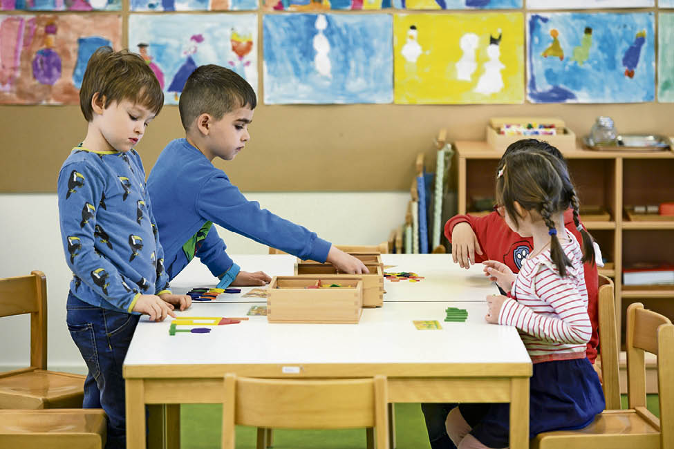 Per il Decs la qualità dell’insegnamento dipende anche dalla quantità di allievi presenti in classe (Keystone)