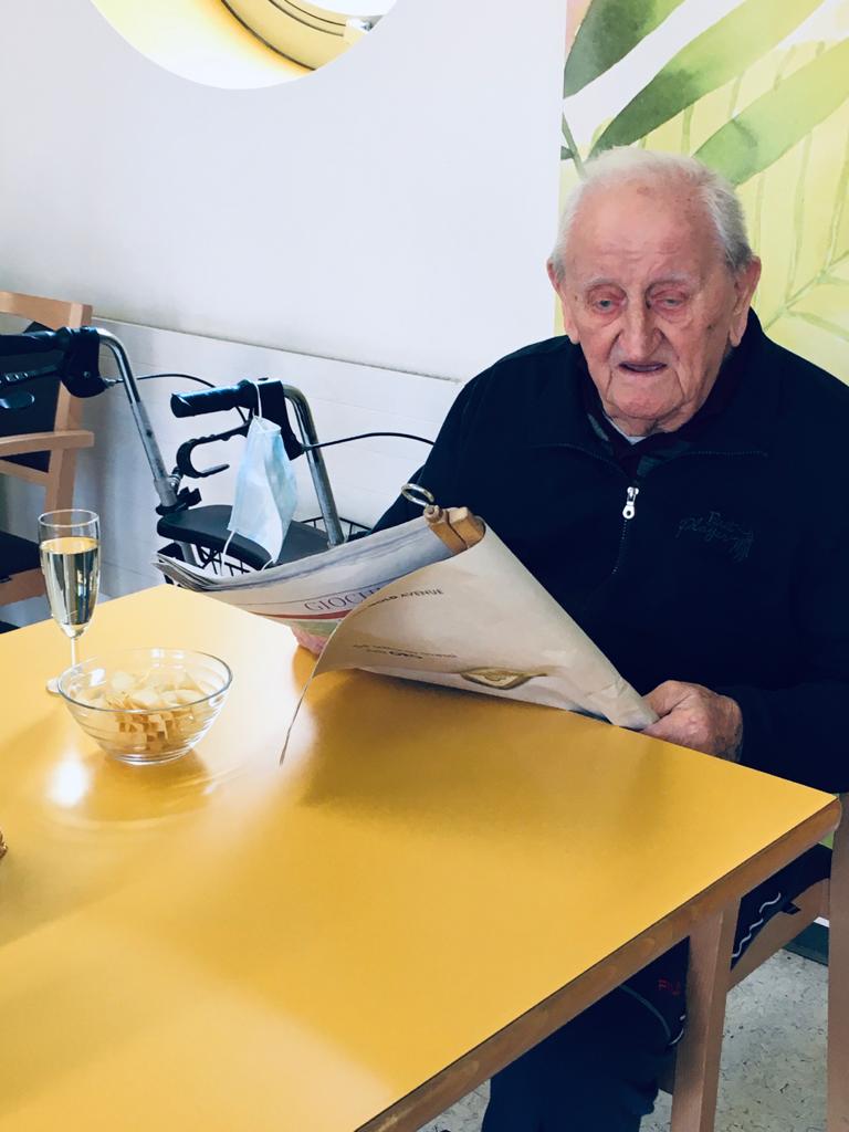 Adolfito Valsangiacomo a Casa Giardino a Chiasso 