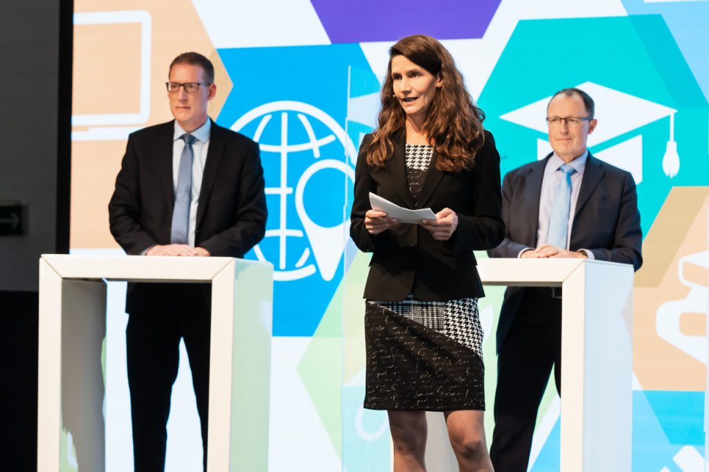 Barbara Fontanellaz durante il convegno che si è tenuto online lo scorso 25 maggio (IUFFP /Ben Zurbriggen)