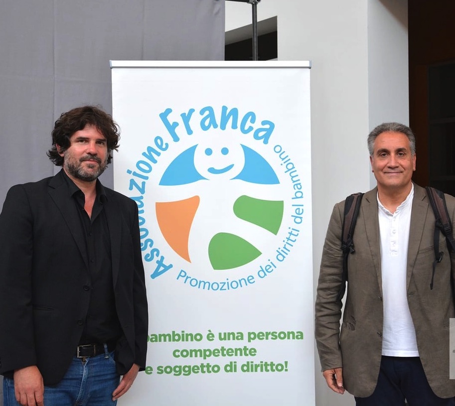 Flavio Stroppini di Nucleo Meccanico e Francesco Lombardo presidente dell’Associazione Franca