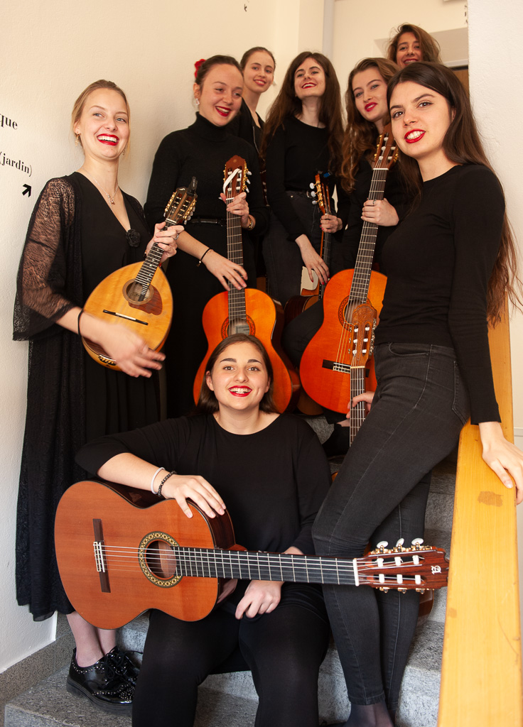 I ticinesi erano presenti a Ecolades anche con un ensamble di chitarre