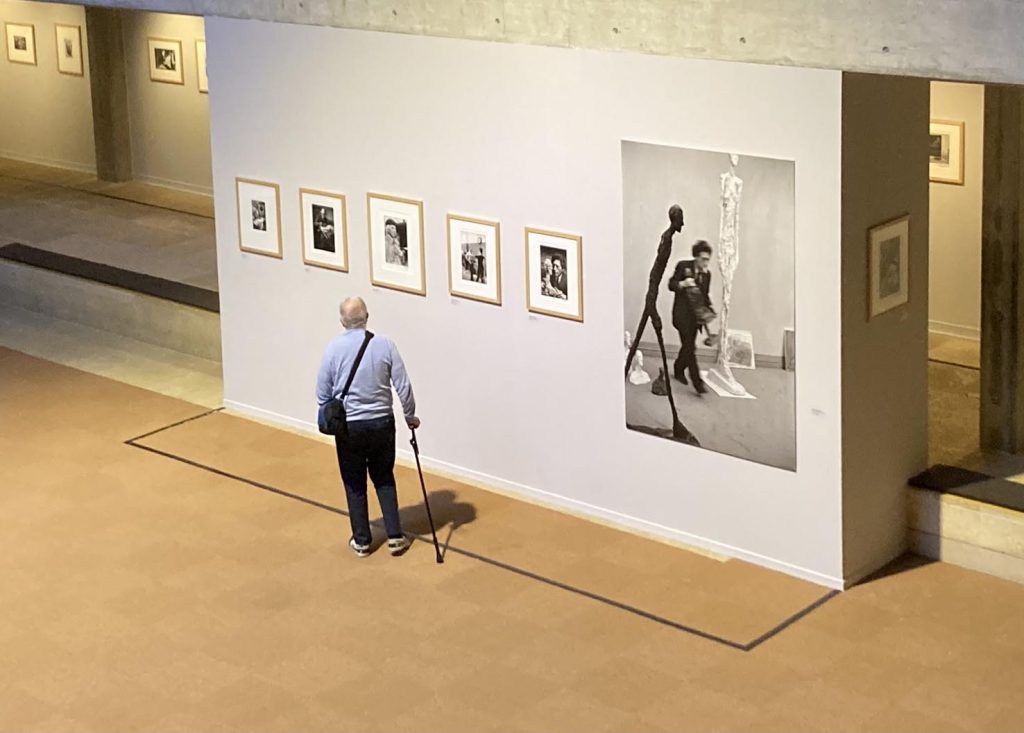 Una serie di scatti che ha per soggetto Alberto Giacometti (Manuela Mazzi)