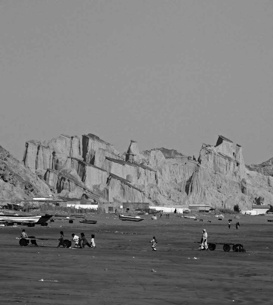 Villaggio costiero vicino all'Iran (foto Roshaan Khattak)