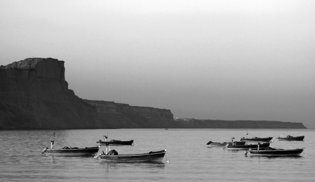 Barche di pescatori locali (foto Roshaan Khattak)