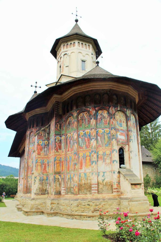 Il Monastero di Voronet, in Moldova