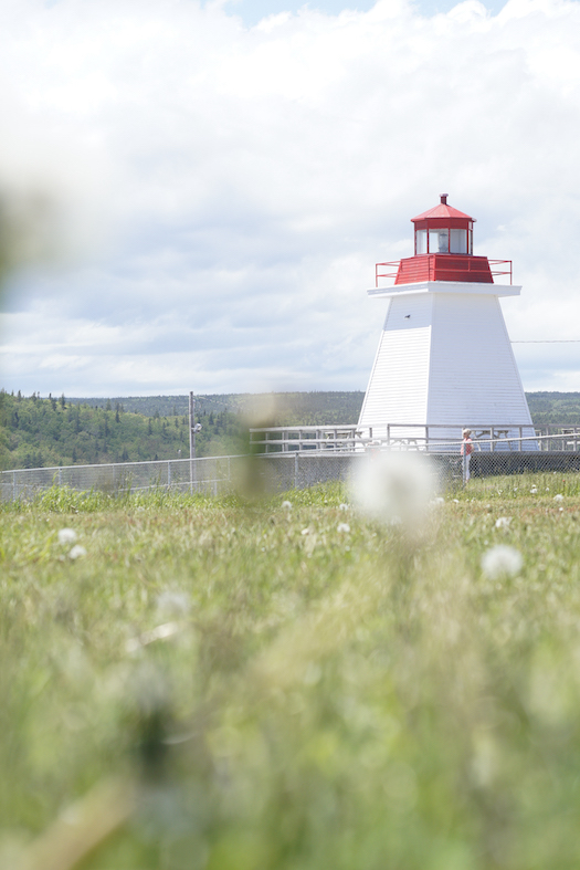Il faro gelateria di Neils Harbour