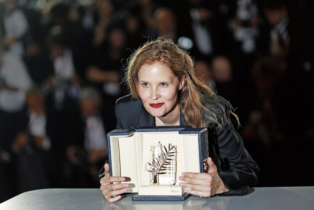 Justine Triet vincitrice della Palma d’Oro con il film Anatomie d'une Chute (Keystone)