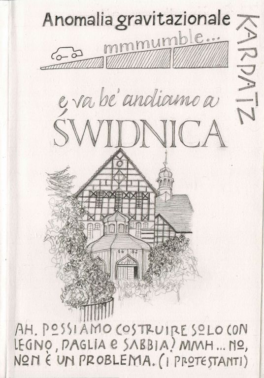 La chiesa della Pace di Swidnica interamente in legno senza chiodi (SP)