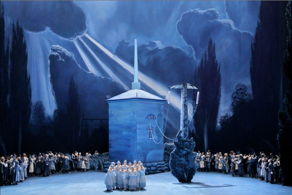 Una scena di Lohengrin (© Bayreuther Festspiele/Enrico Nawrath)