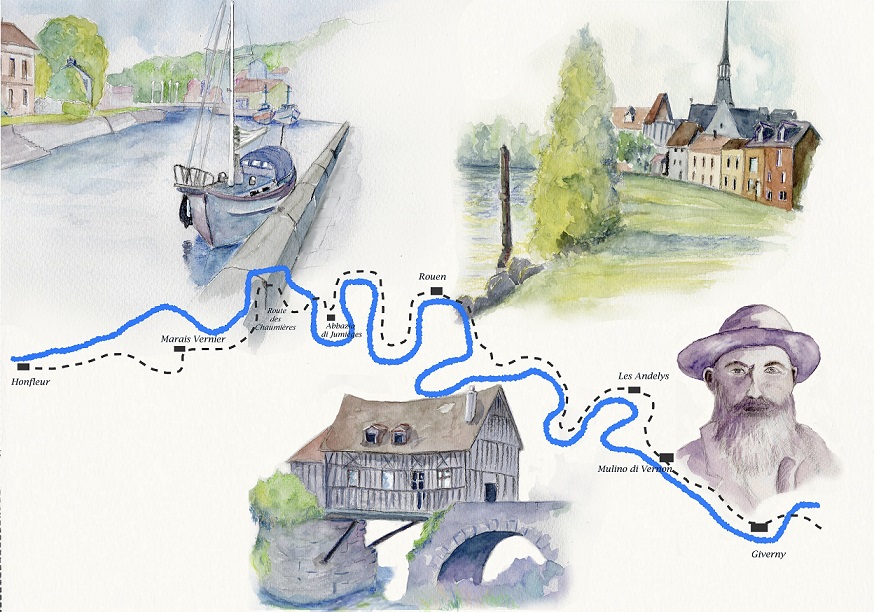 Il disegno dell'itinerario, di Romano Venziani