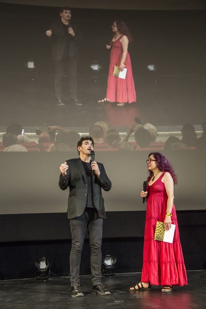 L'attore alla presentazione del suo film City of Ghosts (Stefano Spinelli)