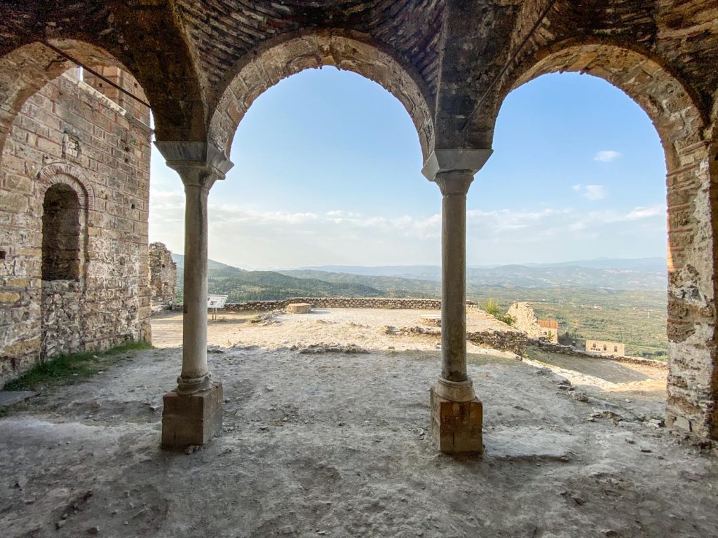 Mistra alta: la chiesa di Agia Sofia (Santa Sofia)