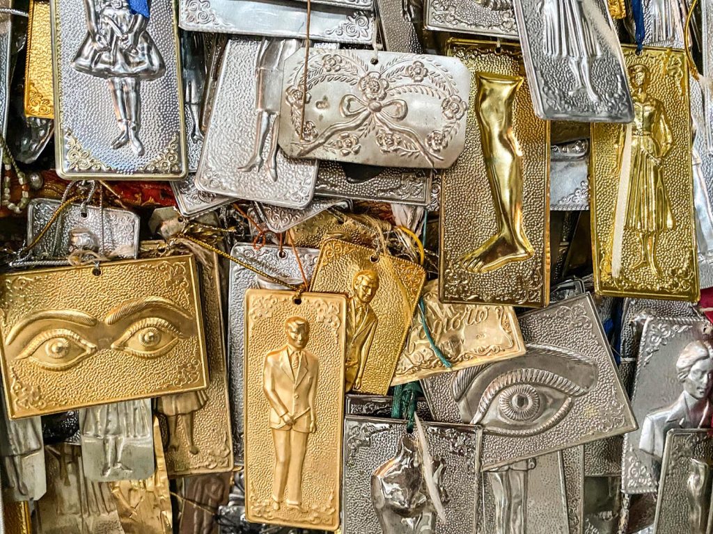 Mistra bassa: ex voto nel Convento di Pantanassa