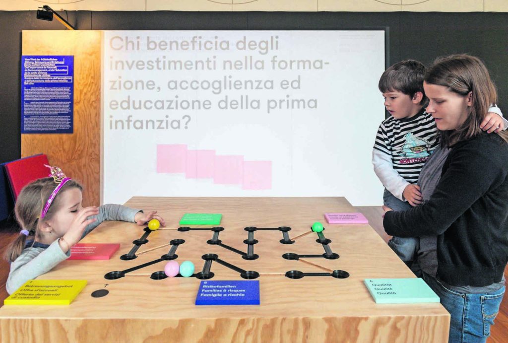 Una pallina avvicina adulti e bambini (CdT - Reguzzi)