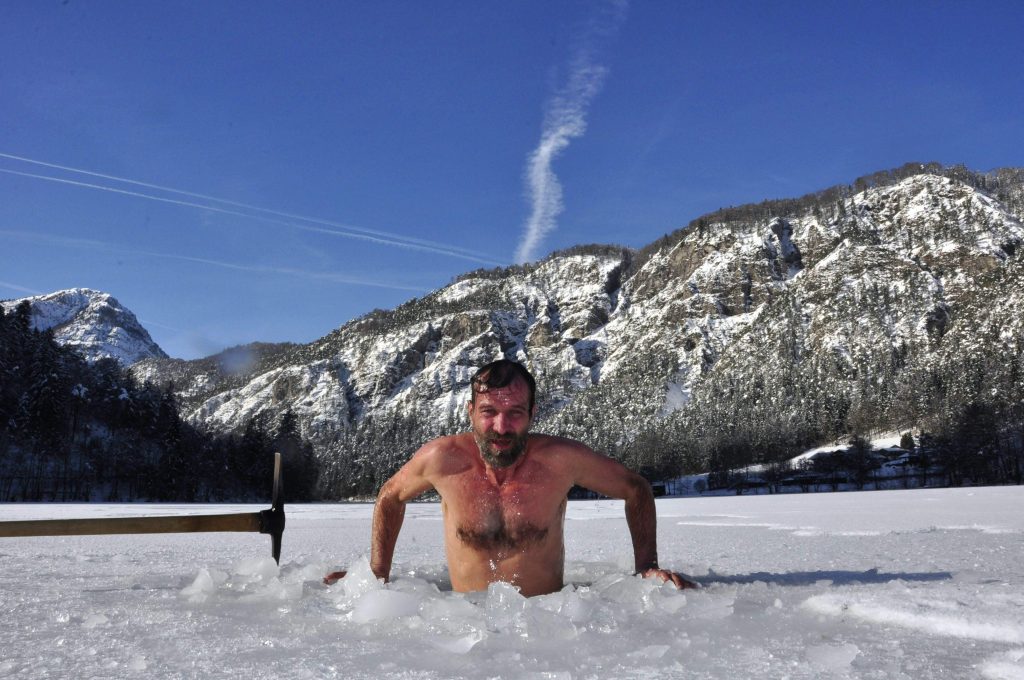 L’olandese Wim Hof, conosciuto in tutto il mondo come The Ice Man (Keystone)
