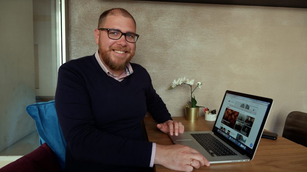 Vladimir Miletić ha fondato il portale Serbinfo.ch nel 2012 (Jonas Marti)