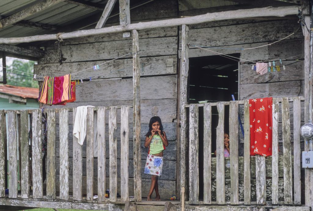 Comunità indiana Wounaan di Boca de Lara