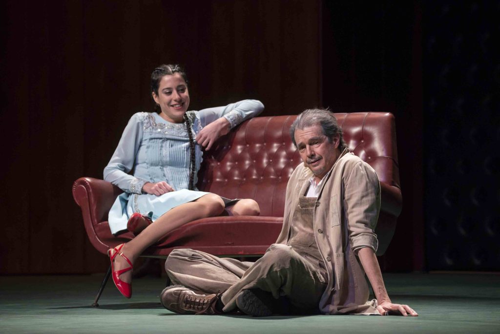 Anahì Traversi e Giuseppe Crippa in «Ifigenia liberata» (© Masiar Pasquali)