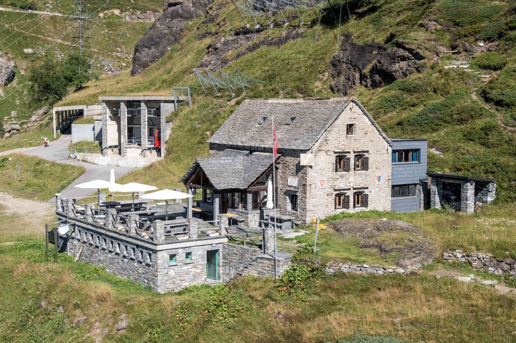 Robiei: capanna del Basodino (Ti-Press)