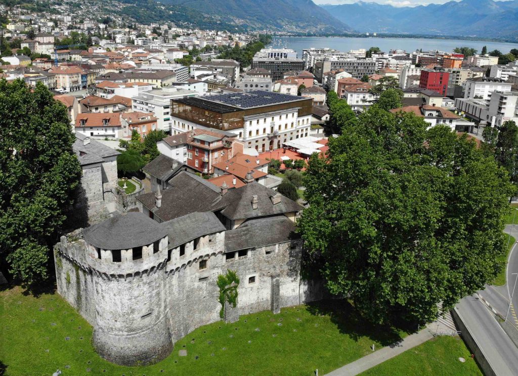 L’idea è quella di mettere in relazione l’area del Castello con centro storico, Piazza Grande, Palacinema e rotonda (Ti-Press)