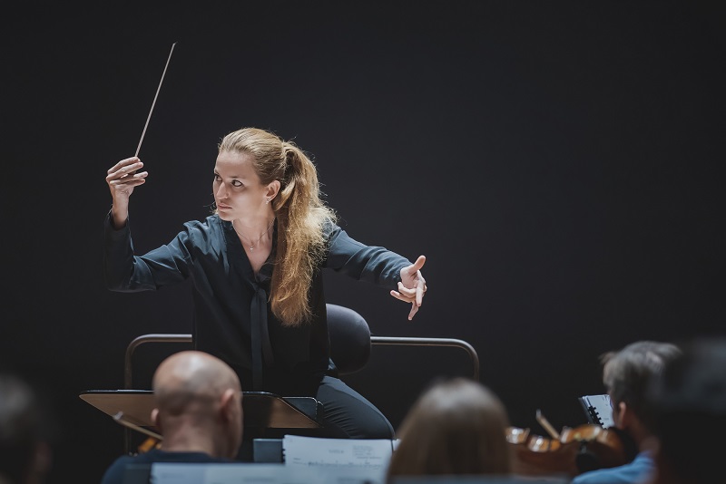 La direttrice d’orchestra italiana Beatrice Venezi (Michele Monasta)