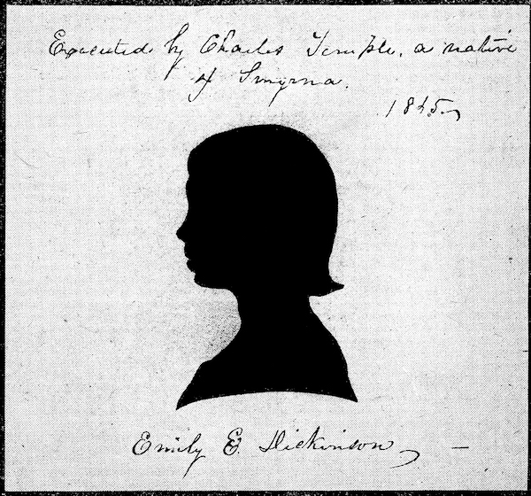 Una silhoutte della poetessa americana ritratta nel 1845. (Keystone)