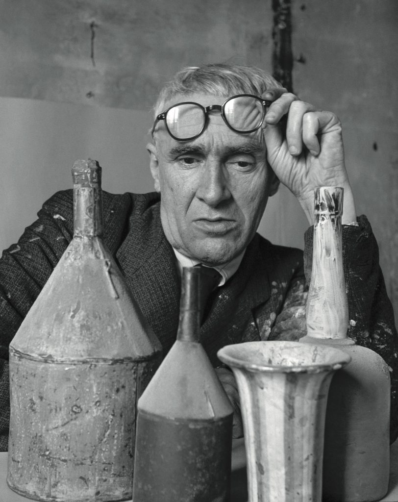 Giorgio Morandi fotografato da Herbert List 1953. (© International Center of Photography / Magnum Photos)