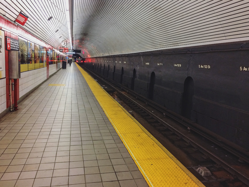 Non luogo: la metropolitana (subway) di New York