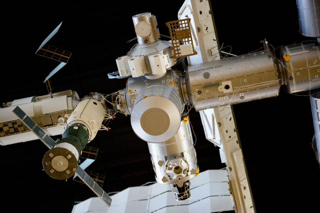 Kölln - Modello della stazione spaziale all'EAC-ESA