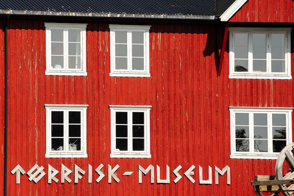 Museo dello stoccafisso nel villaggio di Å, isola Moskenes