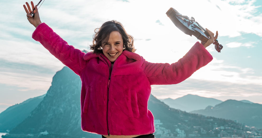 Natasha Korsakova ha al suo attivo esibizioni in tutto il mondo (V. Fiori)