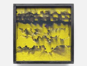 I. Lüscher, Inbox, 1968-1969, gouache e pittura a emulsione su polistirolo (Collezione artista; Foto: C. Filippini © Ingeborg Lüscher, 2024, ProLitteris, ZH)