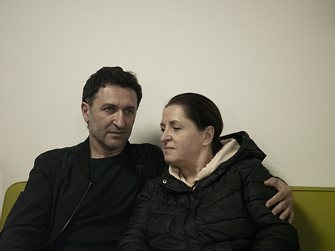 Oleksandr e Dina sono giunti a Chiasso in primavera (Tommaso Donati)