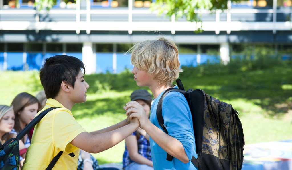 Con Peace Force® i ragazzi danno il loro contributo per risolvere le liti imparando a non delegare tutto al docente (Marka)