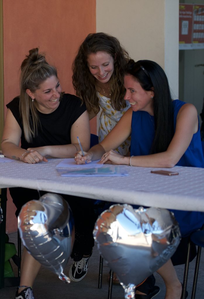 Elisabetta Bianchi, Sveva Croci e Cristina Pestoni-Ferrari, le tre amiche cofondatrici dell’associazione (Roberta Beffa)