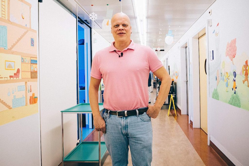 Il dottor Pierluigi Brazzola, caposervizio di pediatria e responsabile del Servizio emato-oncologico dell’Ospedale Regionale Bellinzona e Valli (Vincenzo Cammarata)