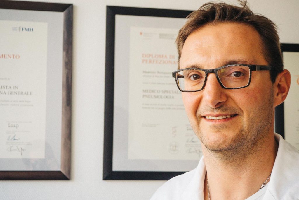 Il dottor Maurizio Bernasconi, caposervizio e responsabile del Servizio di Pneumologia all’Orbv (Vincenzo Cammarata)