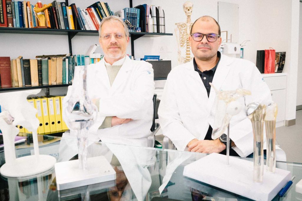 Il dottor Paolo Gaffurini e il dottor Christian Candrian (Vincenzo Cammarata)