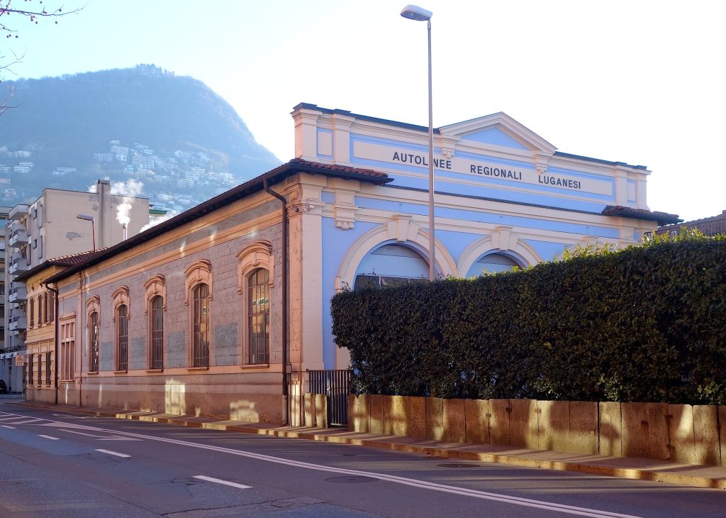 L’ex officina è ora la sede delle Autolinee Regionali Luganesi (Zweifel-Patocchi)