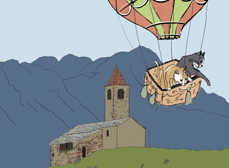 I gattini viaggiatori Leo e Lila (www.pgi.ch)