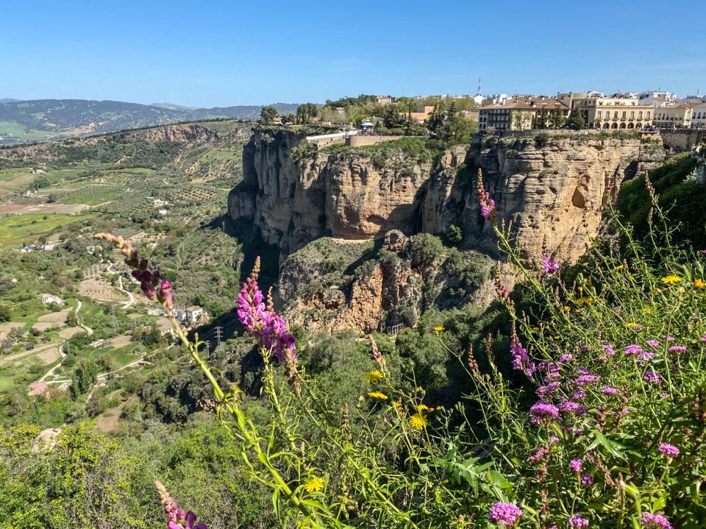 Vista sul Tajo dal Mirador de María Auxiliadora