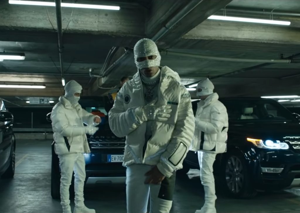 I Dark Polo Gang nel video di <i>Cambiare Adesso</i> (youtube)