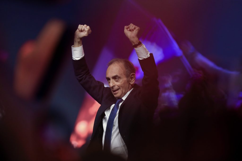 Il polemista di destra Eric Zemmour (Shutterstock)