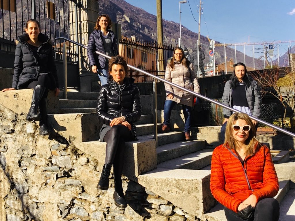 Il comitato: Giada Speziga, Federica Isabella, Tania Casarotti, Alessandra Rufo, Valeria Bursese, Irena Radic (mancano Silvana Forni e Viktoria Vanzetta)