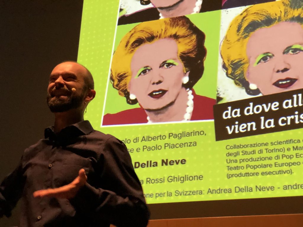 Andrea Della Neve ha curato l'adattemento degli spettacoli per la Svizzera 