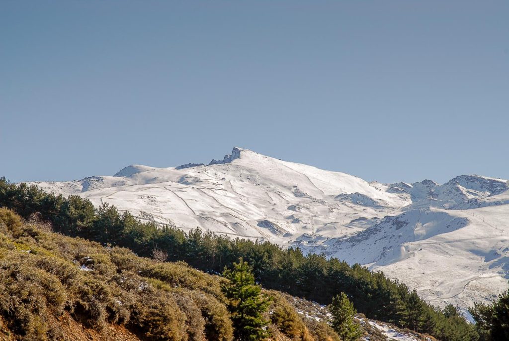 Granada, Sierra Nevada innevata