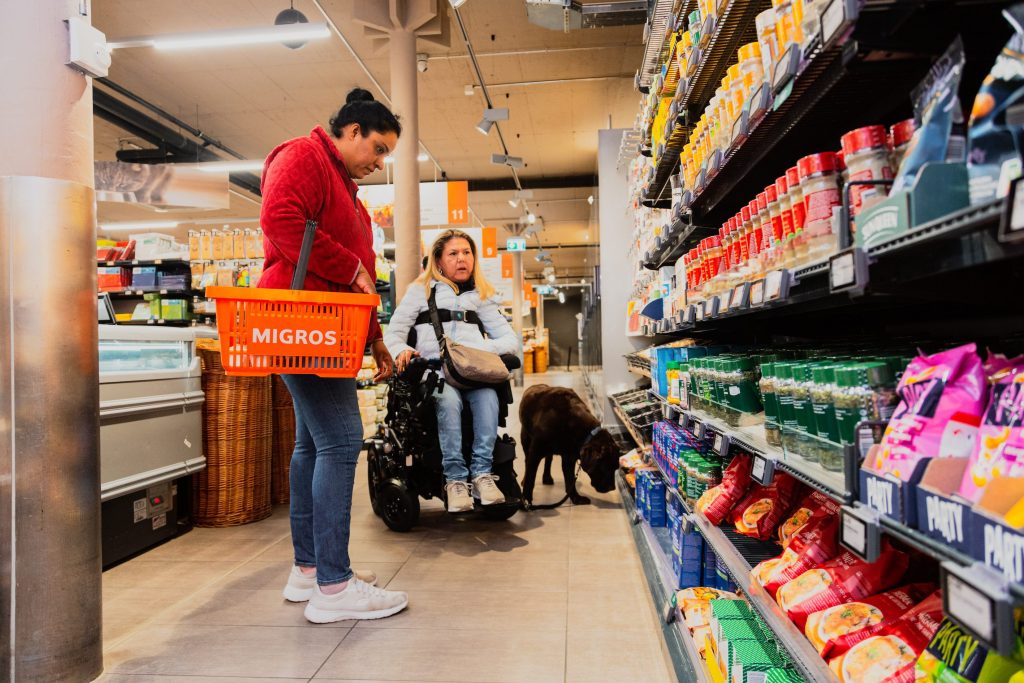 Le corsie più ampie e senza ostacoli sono accessibili a tutti (Oleg Magni)