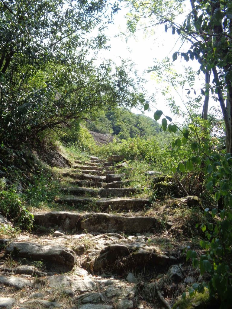 Scalinata a Cresciano (E. Stampanoni)