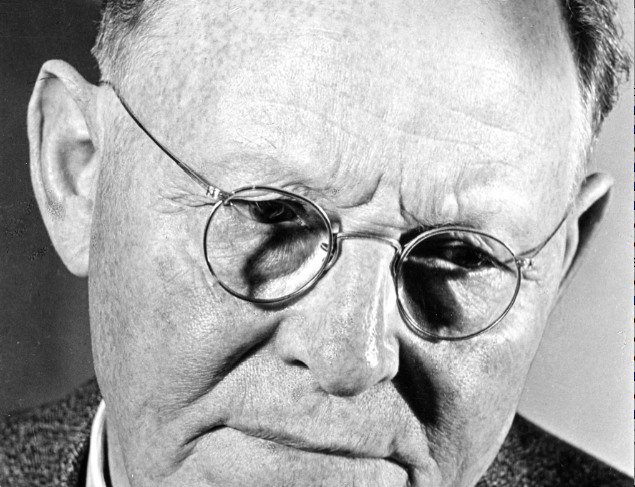 Il poeta islandese Gunnar Gunnarsson in un’immagine degli anni 60 (Keystone)